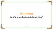 12_How To Insert Footnote In PowerPoint